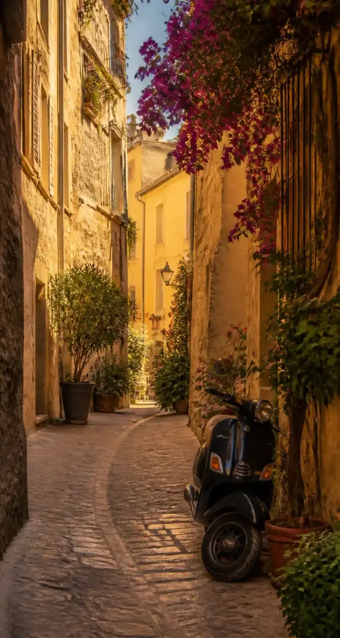 Ruelles anciennes de l'Écusson à Montpellier