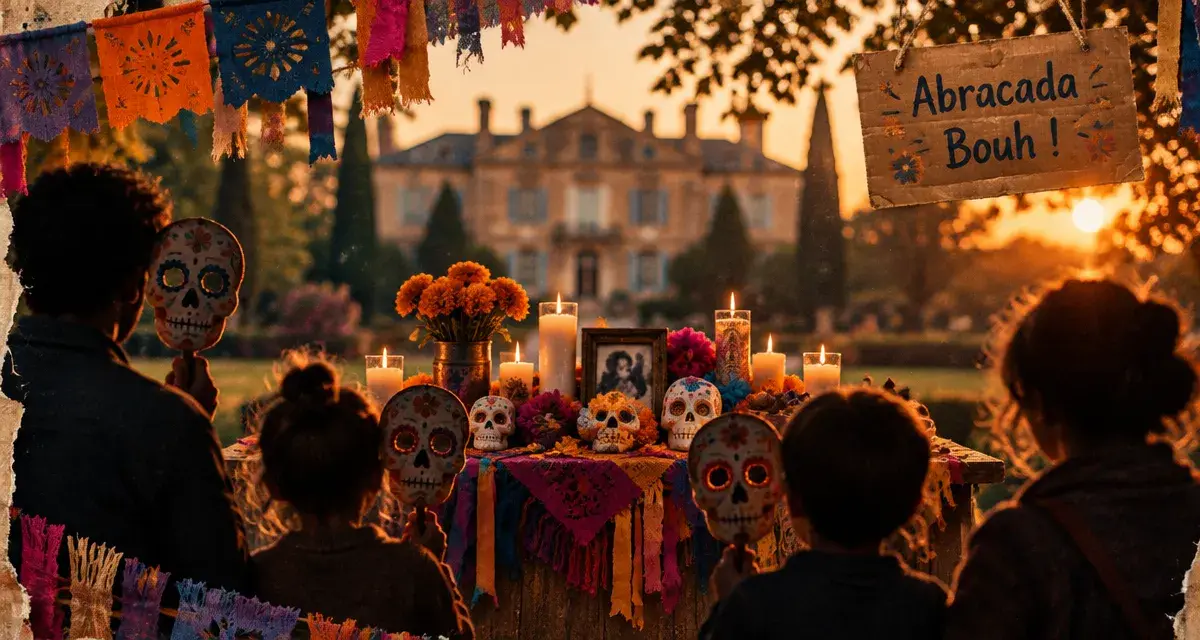 Abracada Bouh ! : un Halloween mexicain au Château de Flaugergues