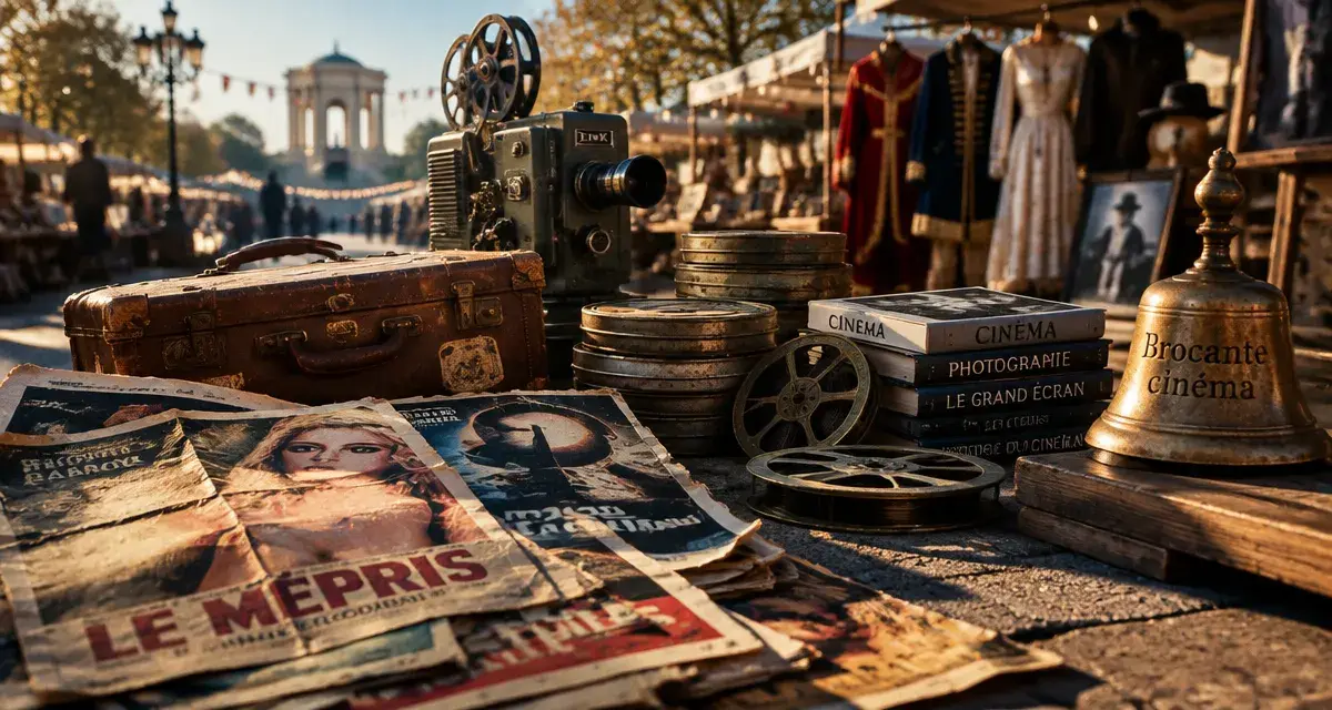 La brocante du Peyrou passe en mode cinéma ce dimanche à Montpellier