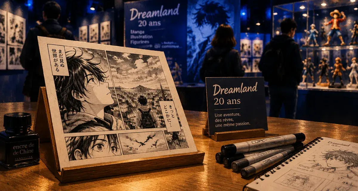 Dreamland : 20 ans de manga montpelliérain à voir gratuitement