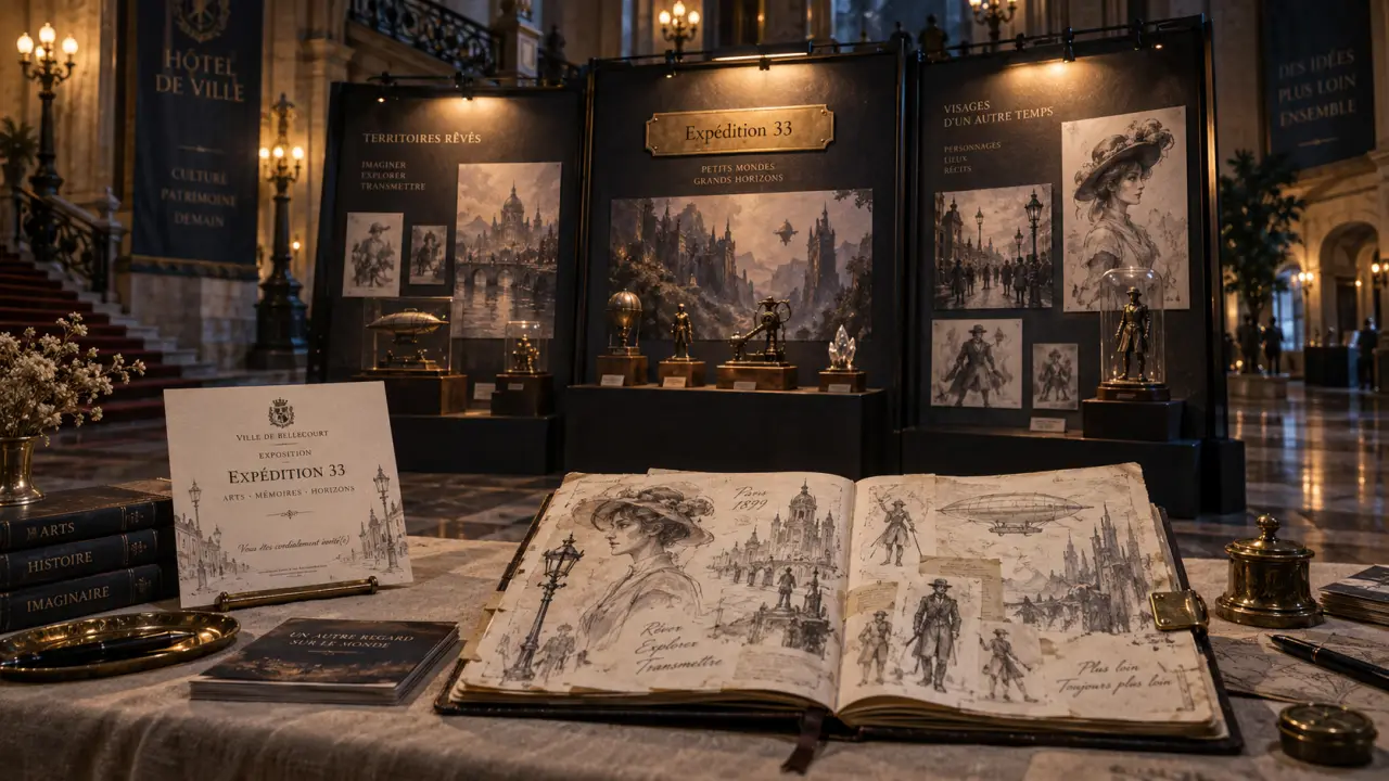 L’univers d’Expédition 33 s’expose gratuitement à l’Hôtel de Ville