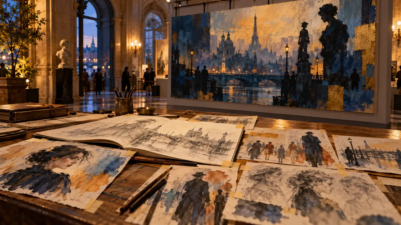 À Montpellier, Clair Obscur Expedition 33 expose ses inspirations à l’hôtel de ville