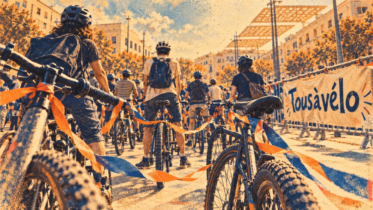 #Tousàvélo : une parade festive de 9 km dimanche à Montpellier