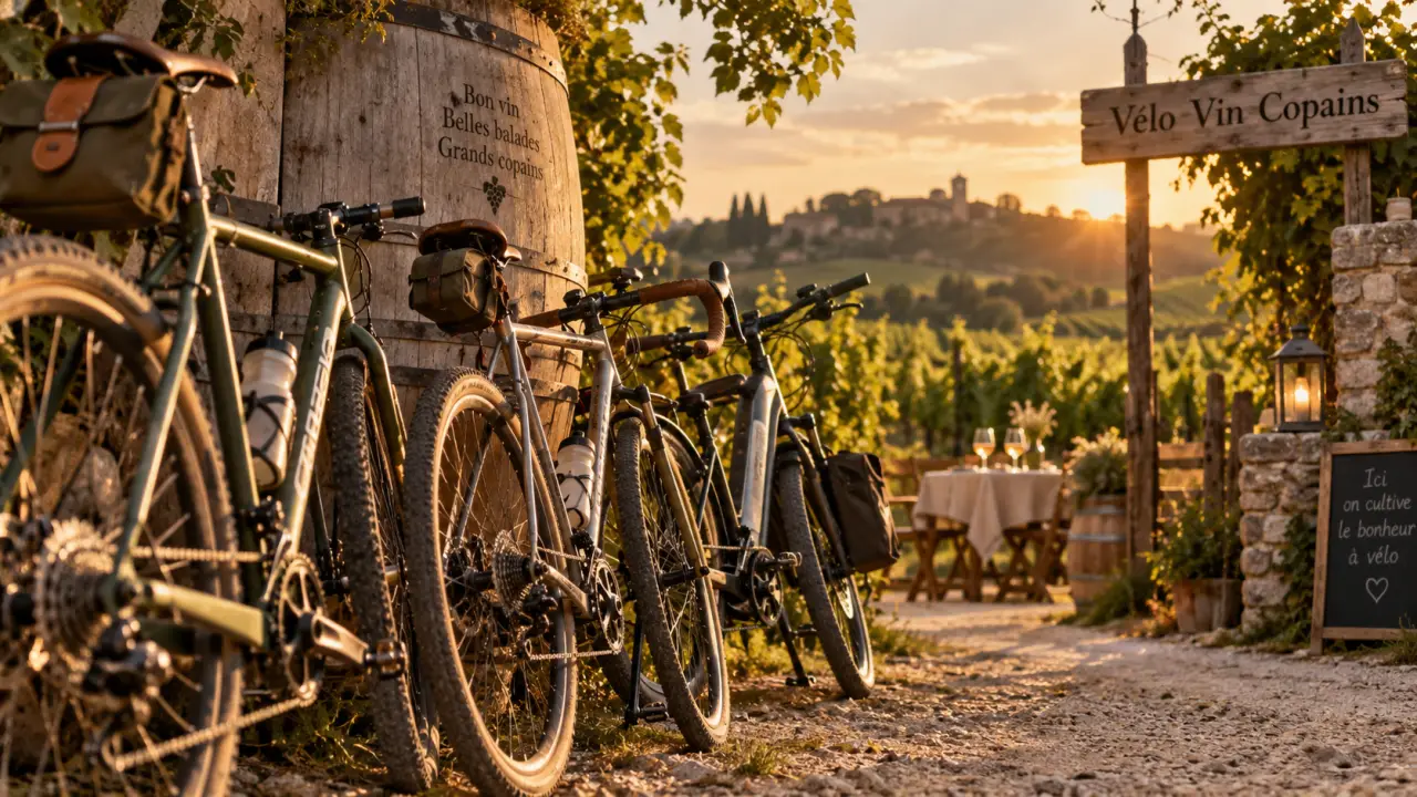 Vélo Vin Copains : 30 km entre vignes et dégustations au départ de Castries