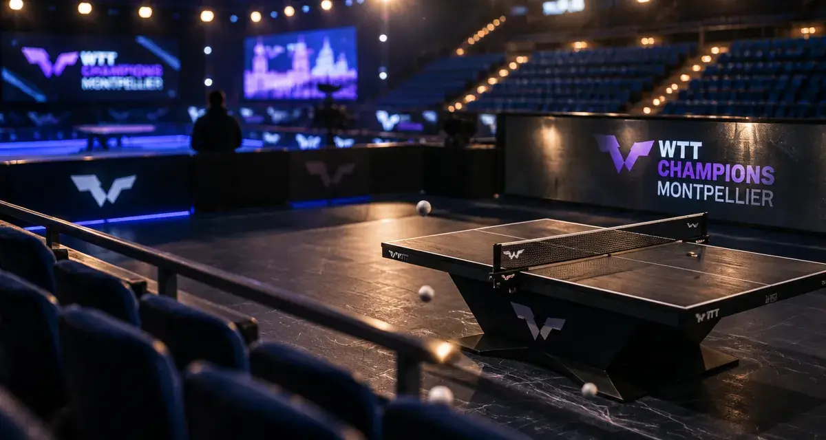 Le WTT Champions de retour à Montpellier fin octobre